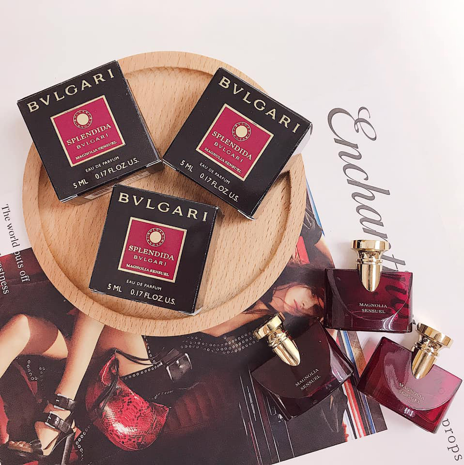 Nước hoa nữ BVL Splendida Magnolia Sensuel EDP 5ml