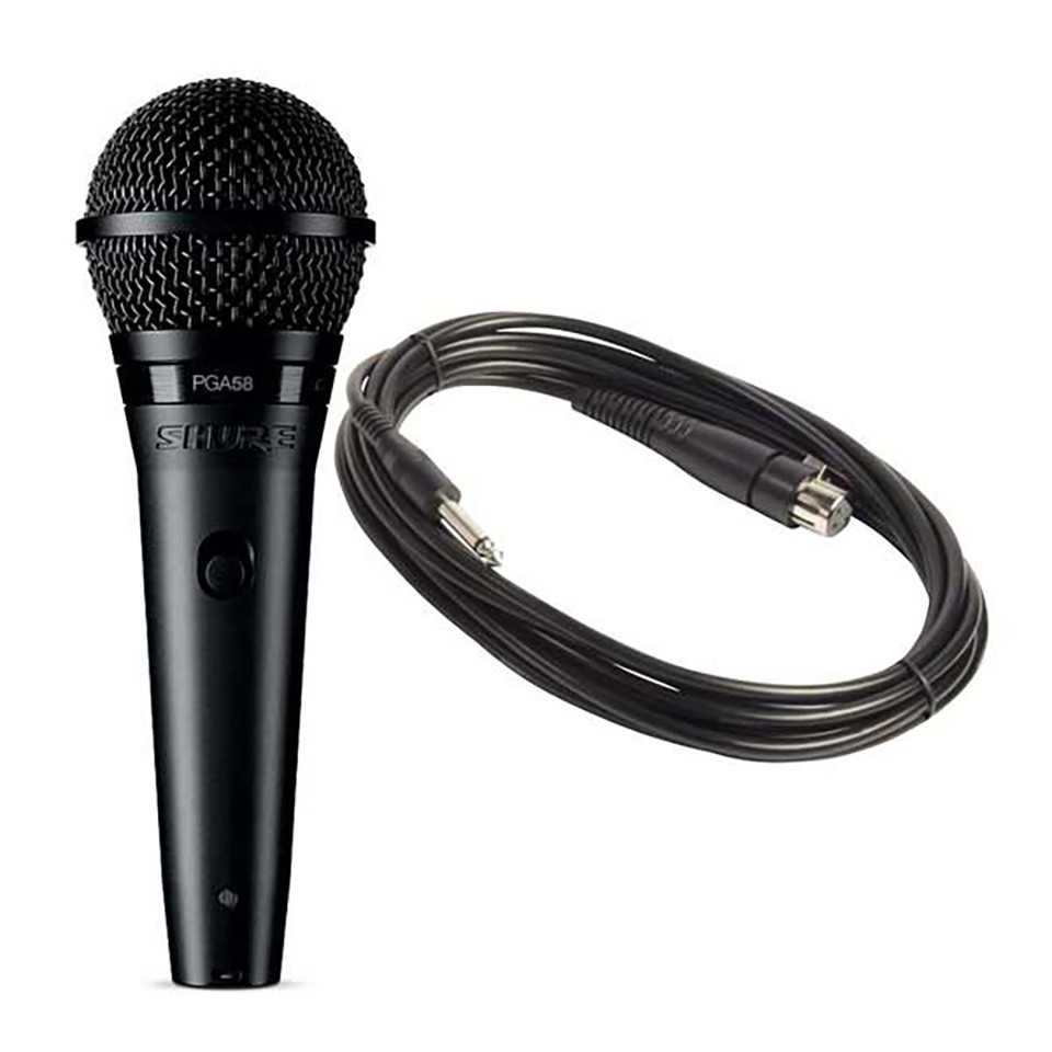 Micro có dây SHURE PGA58-QTR - Hàng Chính Hãng