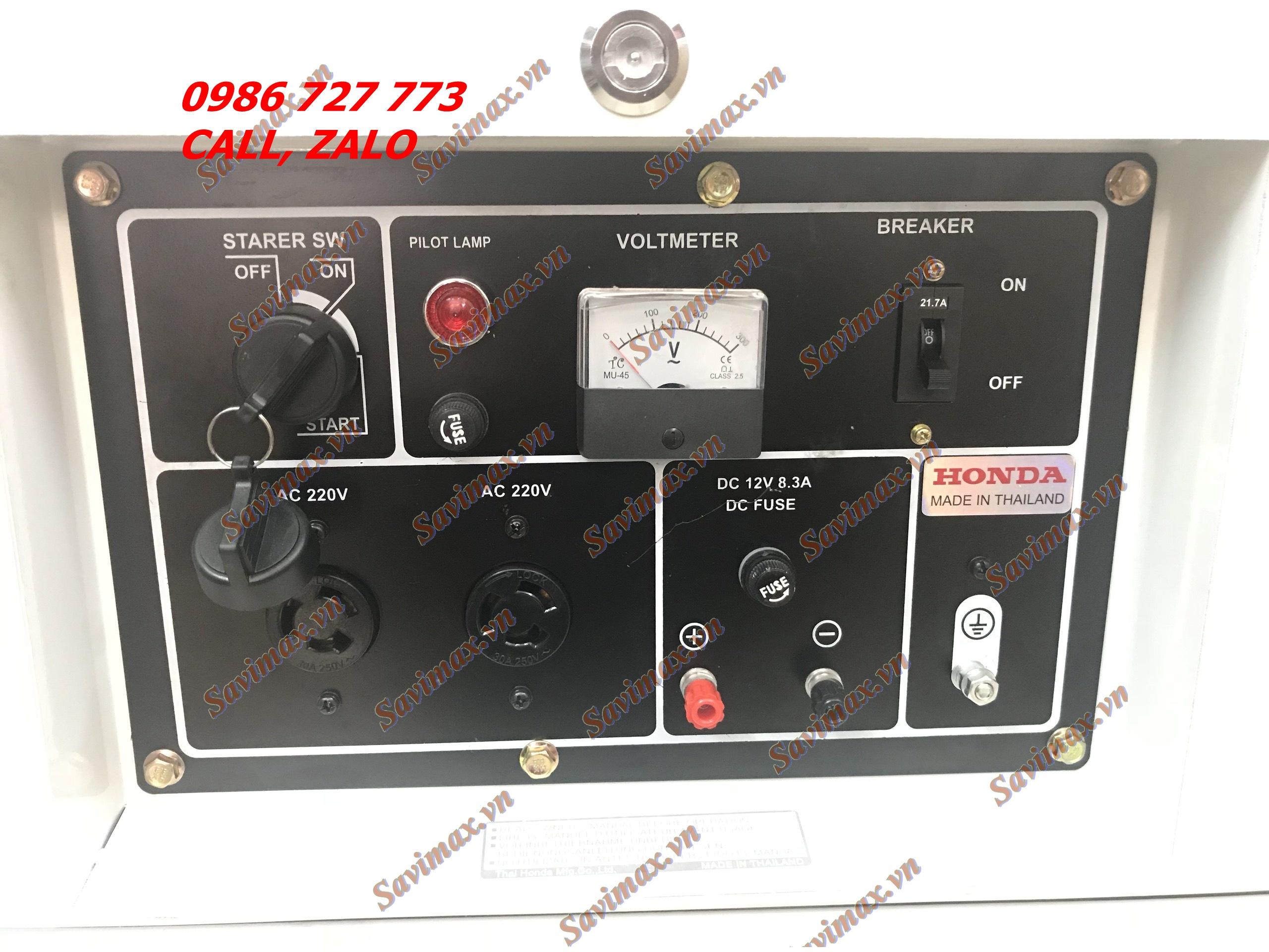 Máy phát điện Honda SD8000CX