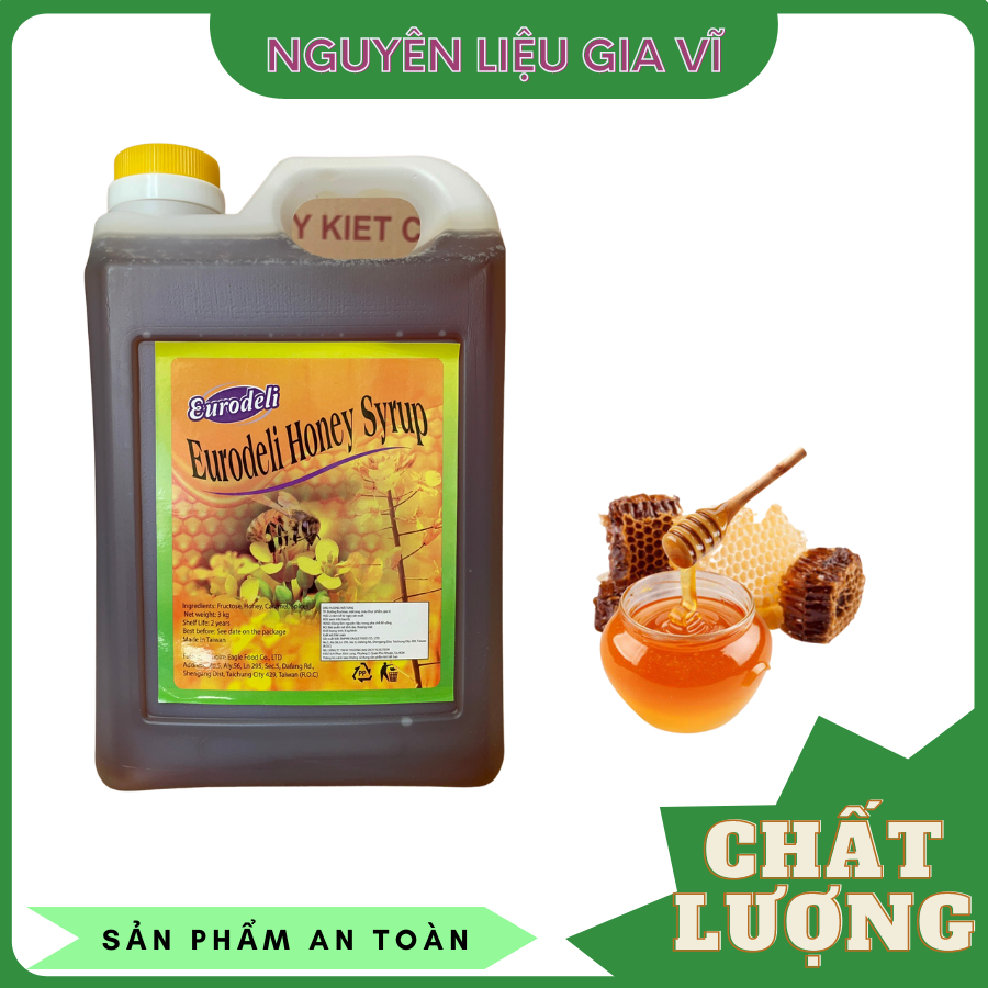 Mật Ong Đài Loan Eurodeli - 3kg