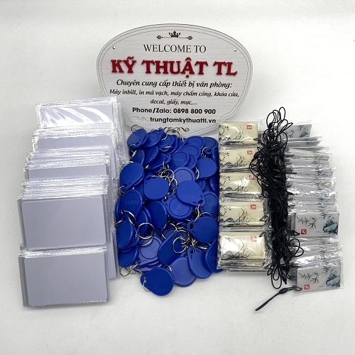 Thẻ từ 125kz dùng cho máy chấm công, thang máy