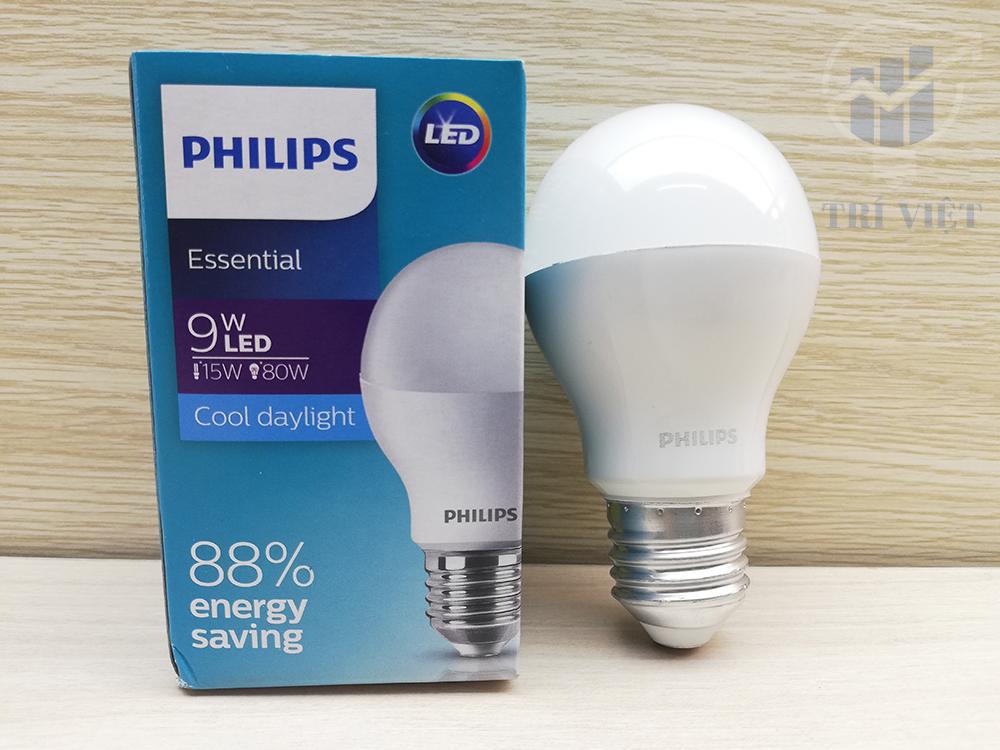 [HCM]Bóng đèn LED Philips 9W (Ánh sáng Trắng)