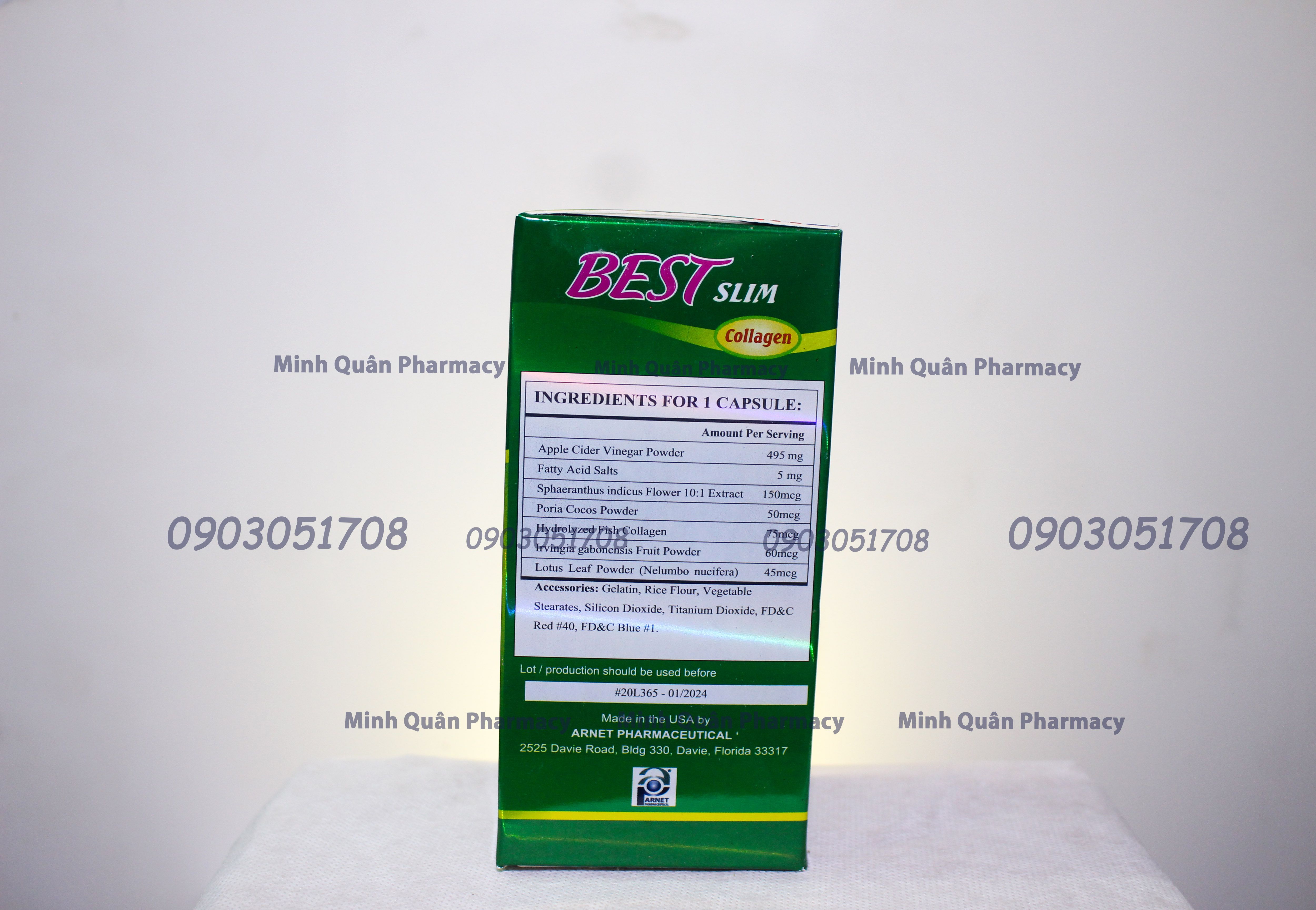 Giảm cân Best Slim Collagen cho cơ địa lờn