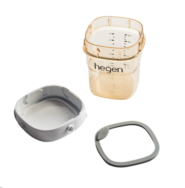 Bình trữ sữa Hegen PPSU nắp màu trắng