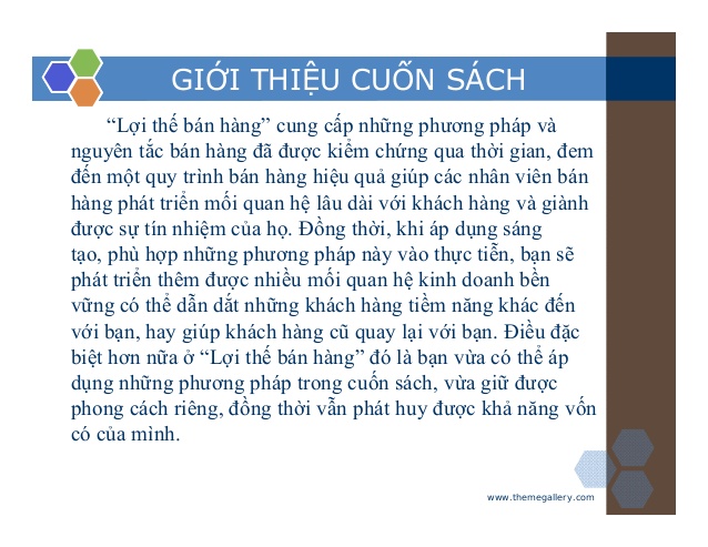 Sách First News - Lợi thế bán hàng