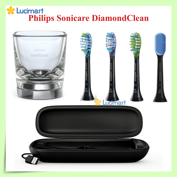 Bàn chải điện Philips Sonicare 9500 DiamondClean Smart [Hàng Mỹ]