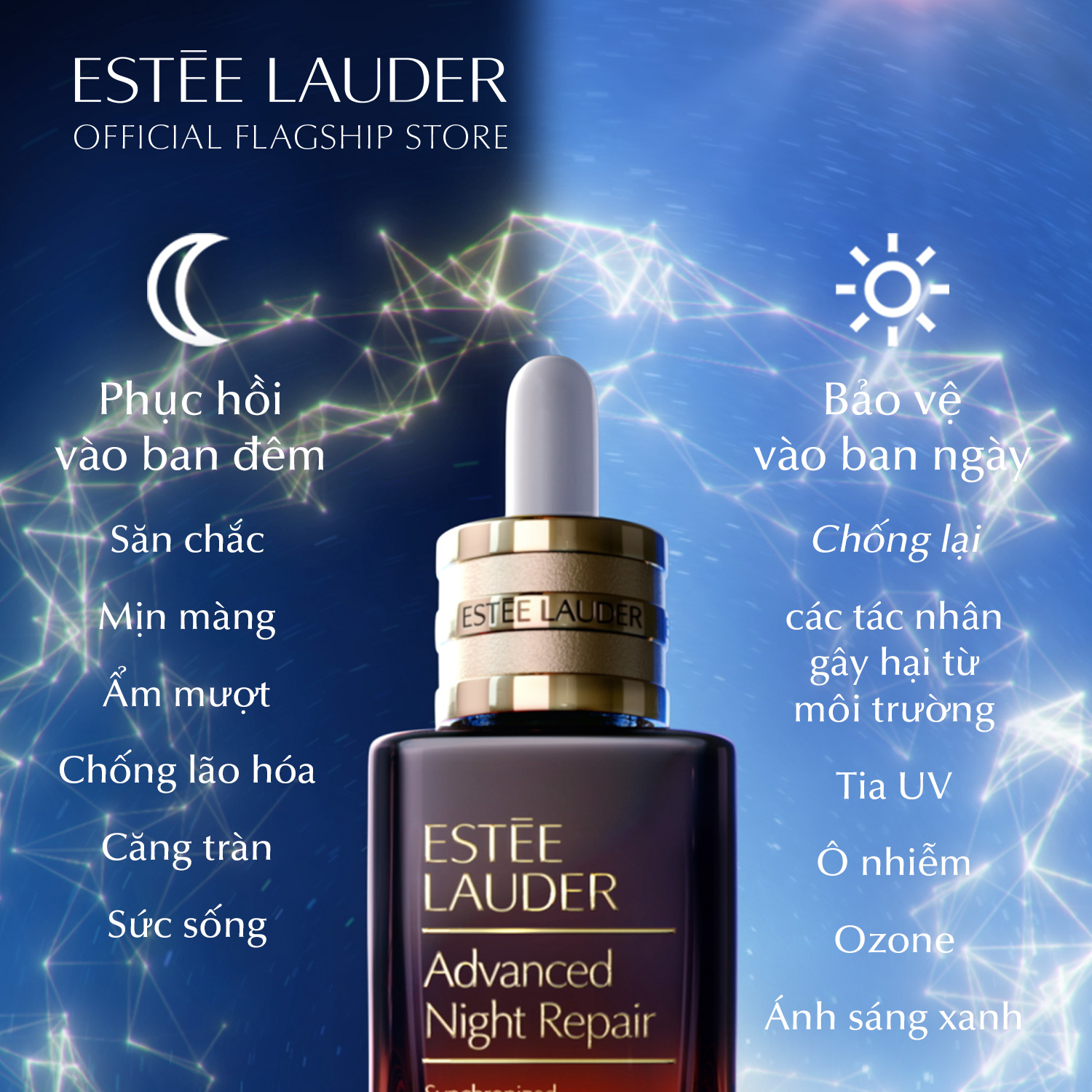 Tinh chất (Serum) phục hồi chống lão hóa Estee Lauder Advanced Night Repair Synchronized Multi-Recovery 50ml