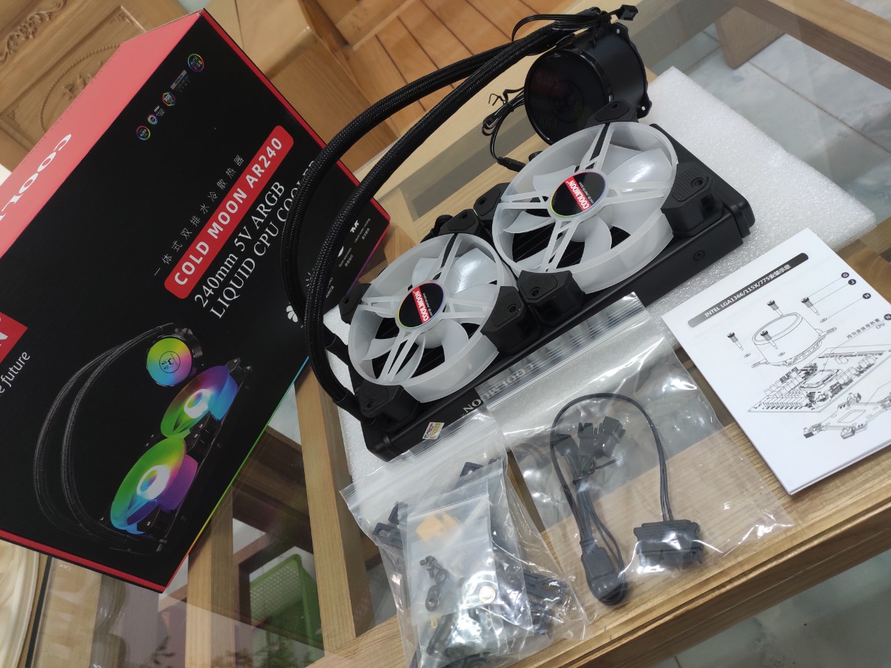 TẢN NHIỆT NƯỚC COOLMOON AR240