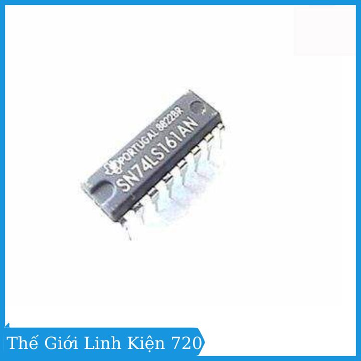 IC 74LS161 Synch 4-bit Counter DIP16