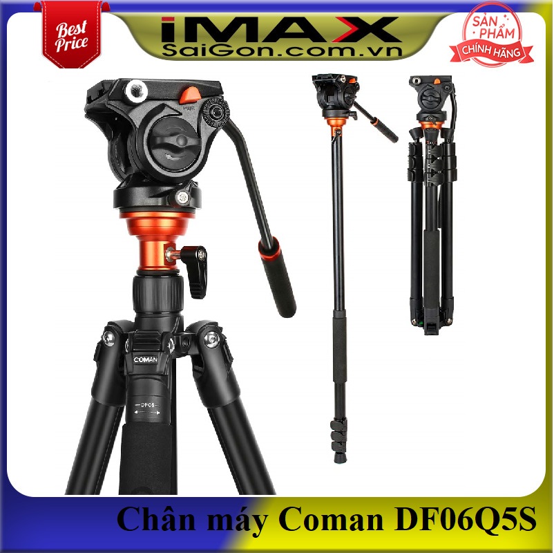 [HCM]Chân máy quay Coman DF-06 Plus
