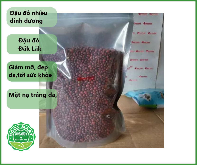 Đậu đỏ Đắk Lắk - Red beans - dau do Dak Lak - hạt nhỏ