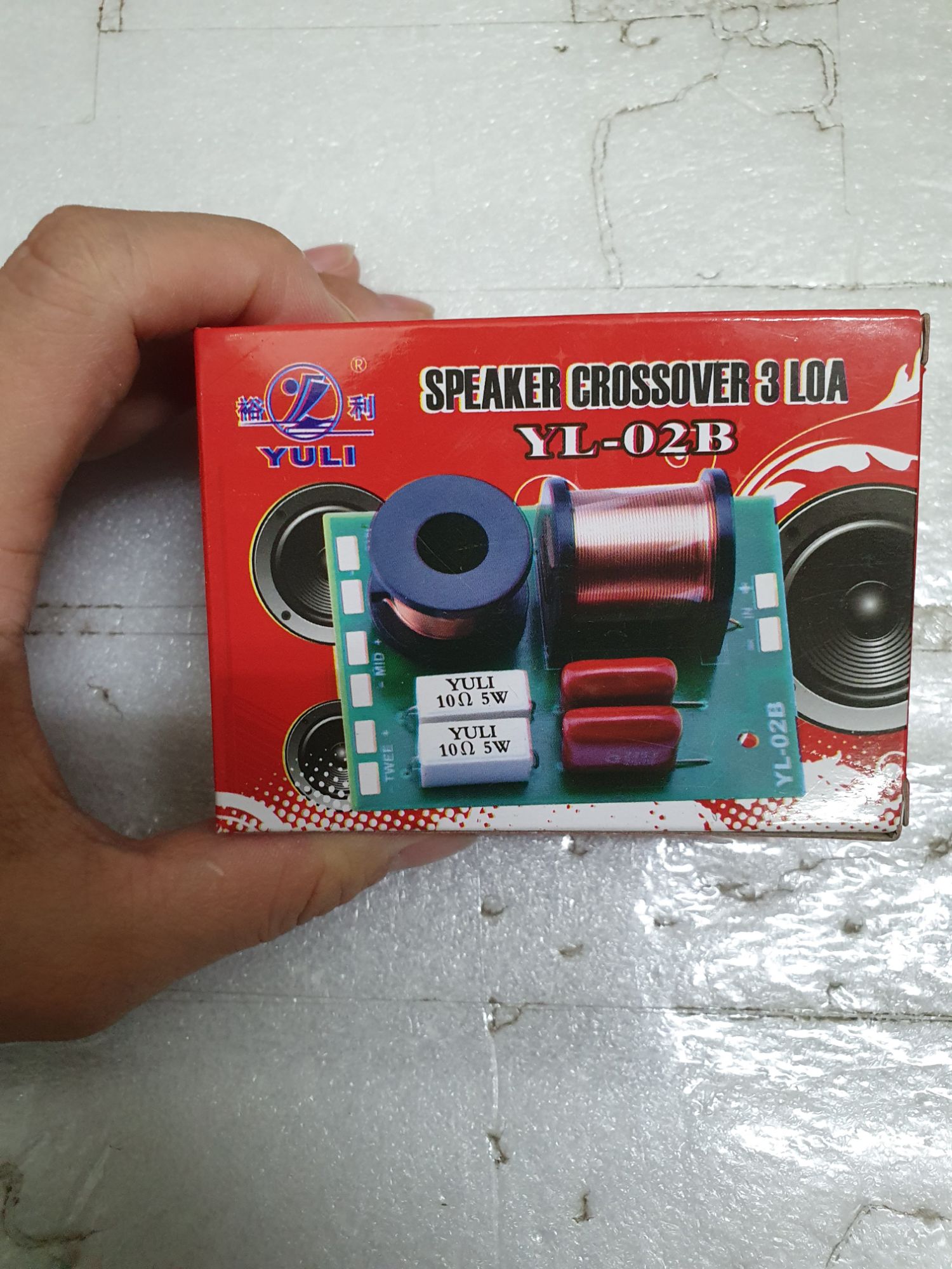 mạch phân tần 3 loa đỏ giá bán 1 chiếc