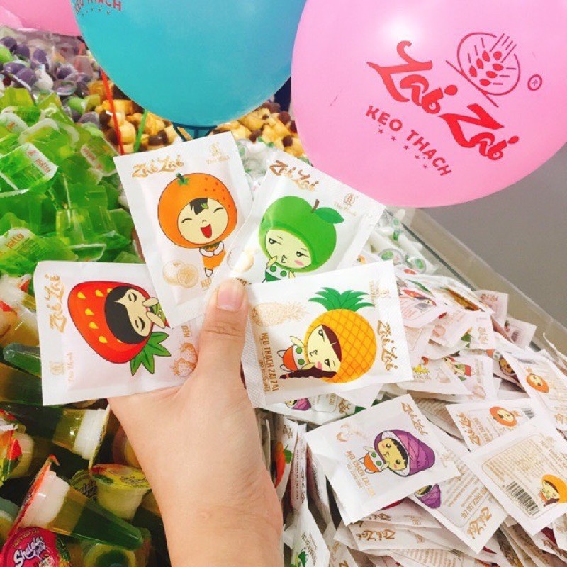 thạch zai zai vuông 350gr thơm ngon bổ dưỡng