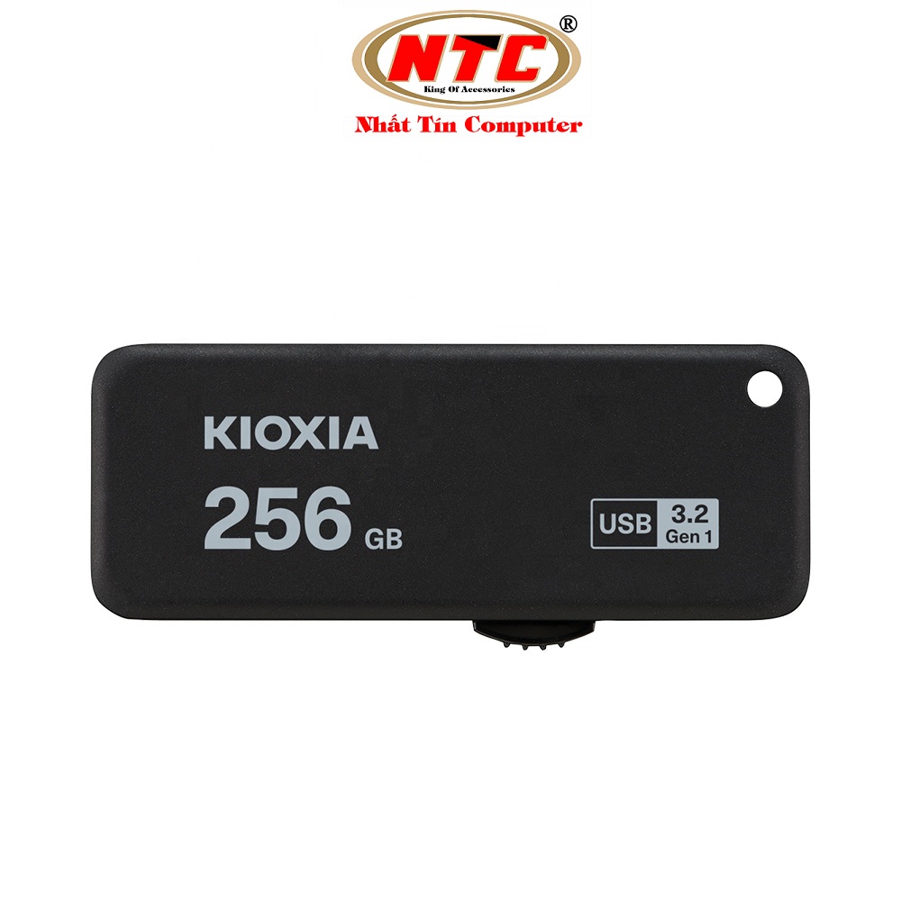 USB 3.2 Gen 1 Kioxia TransMemory U365 256GB 150Mb/s (Đen) - Formerly Toshiba Memory - Nhất Tín Computer