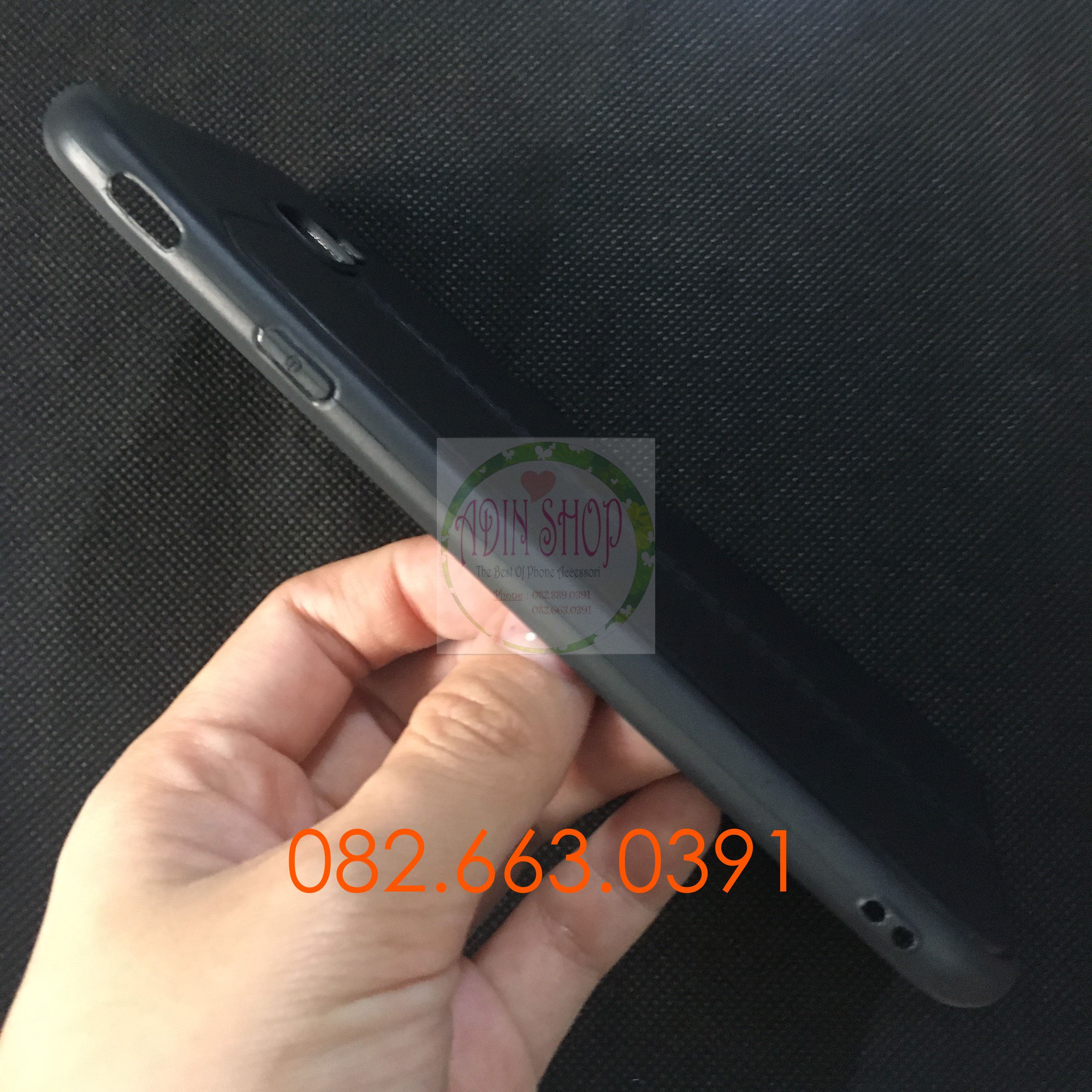 Ốp lưng Samsung J4 plus (J4+) dẻo trong dẻo đen