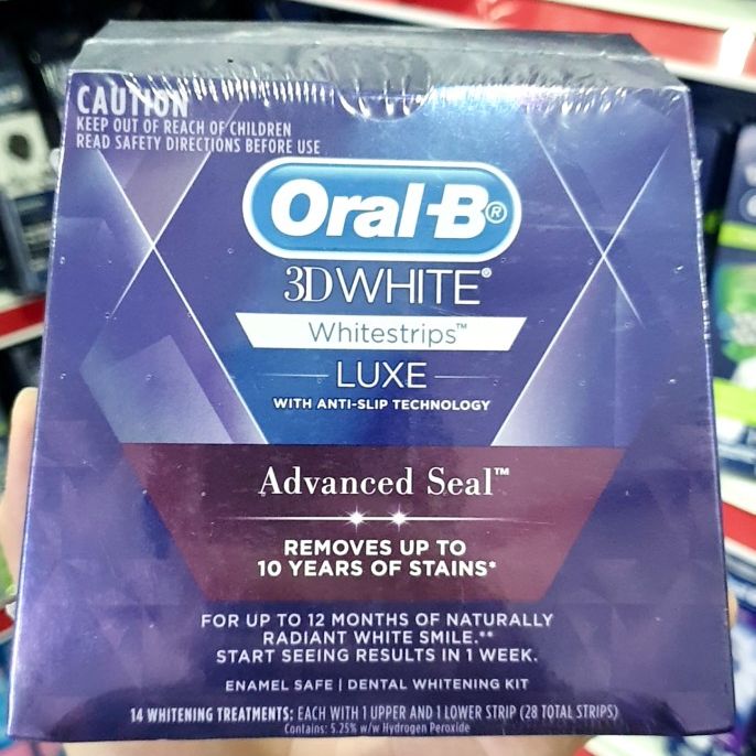 Miếng Dán Trắng Răng Oral-B 3DWhite WhiteStrips