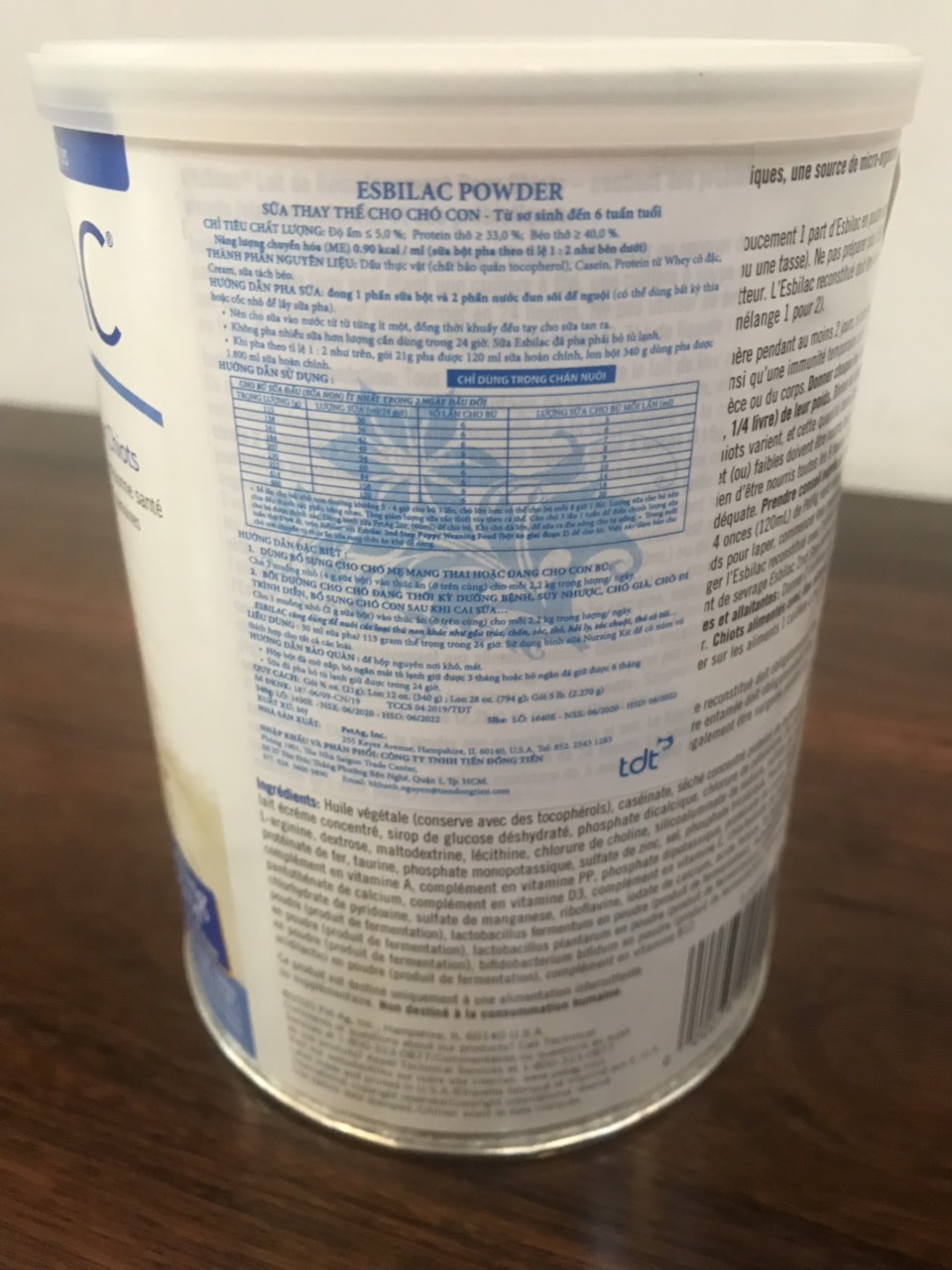 [HCM]Sữa bột Esbilac 340g