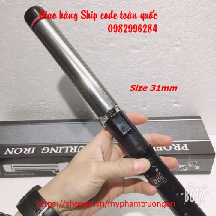 Máy uốn xoăn Sahala 6 size [Phi 19 - 34]