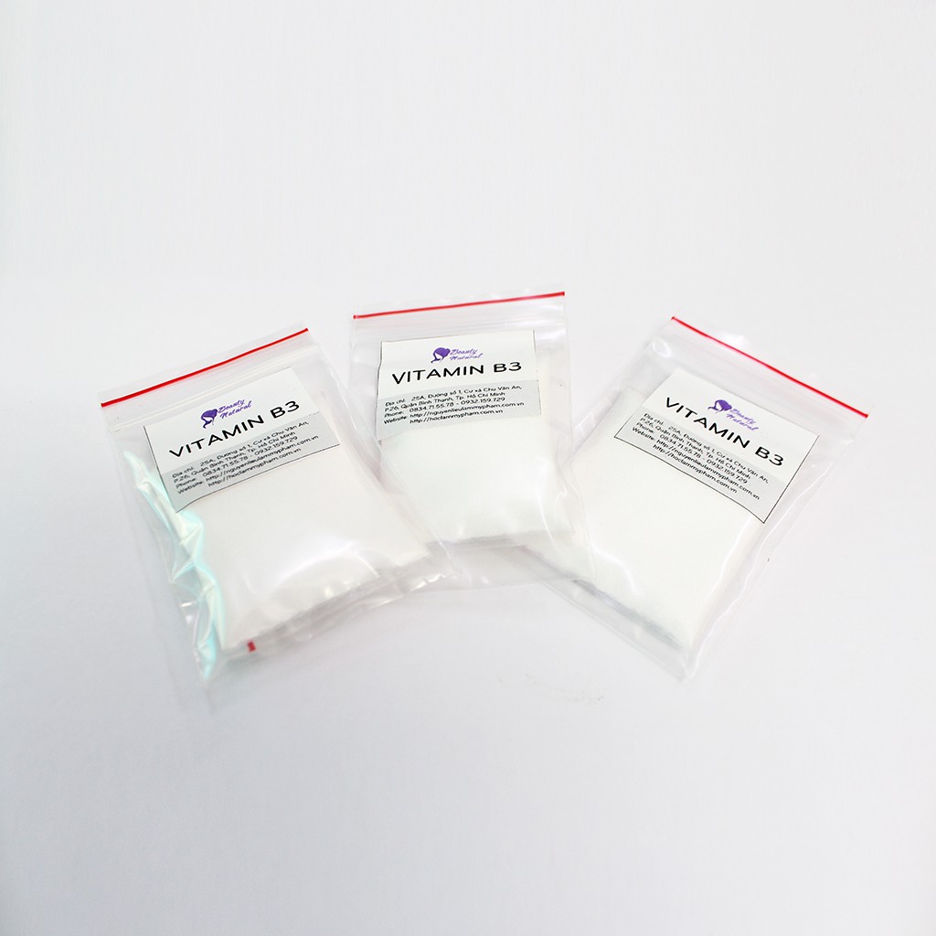 [HCM]Vitamin B3 (10g) - Nguyên liệu làm mỹ phẩm