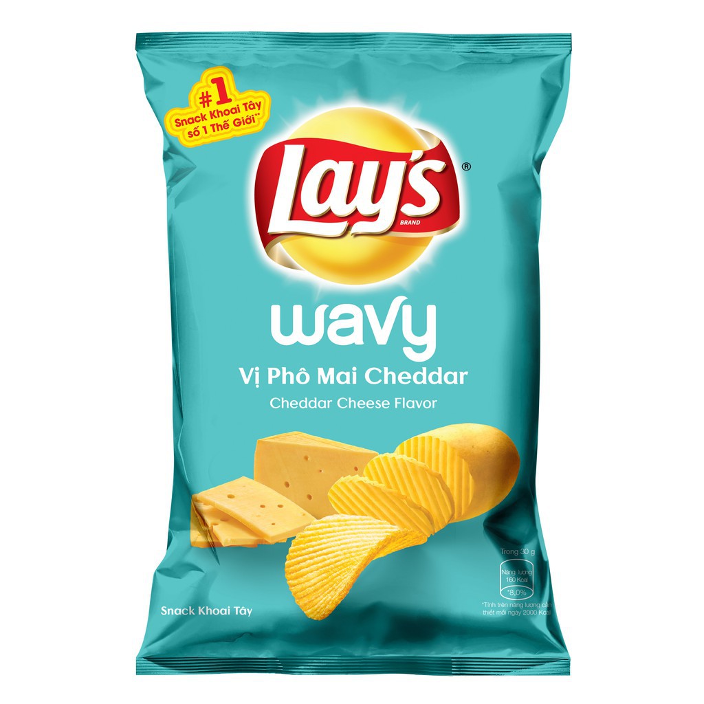 Snack khoai tây Lay's và Poca gói