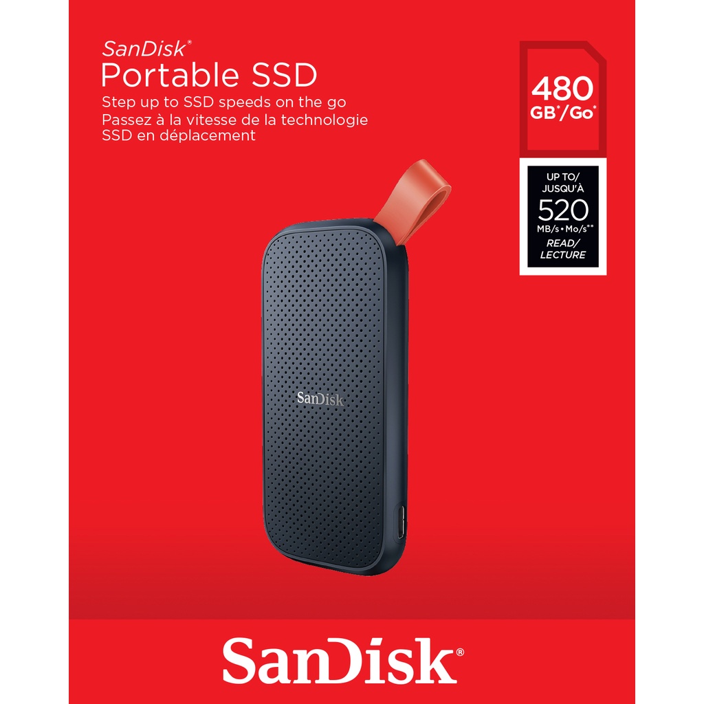 ssd sandisk e30 ổ cứng di động