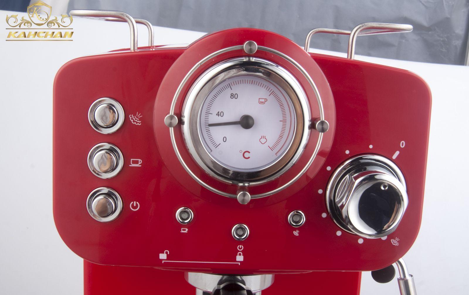 [Trả góp 0%]Máy pha cafe espresso kahchan