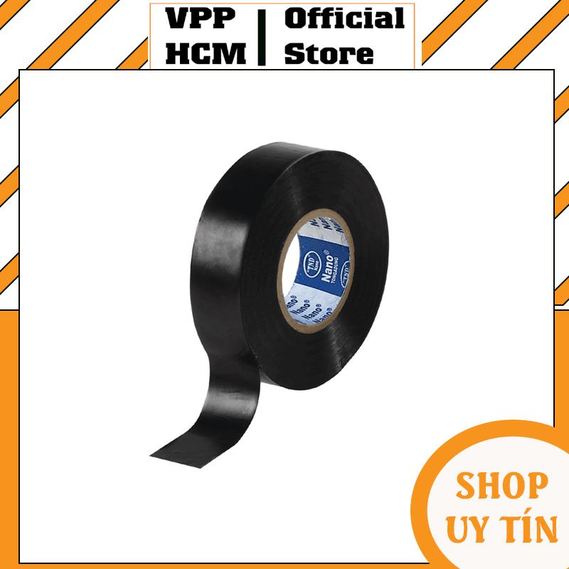 [COMBO 3 Cuộn] Băng Keo Nano Đen Cách Điện Nhỏ và Lớn