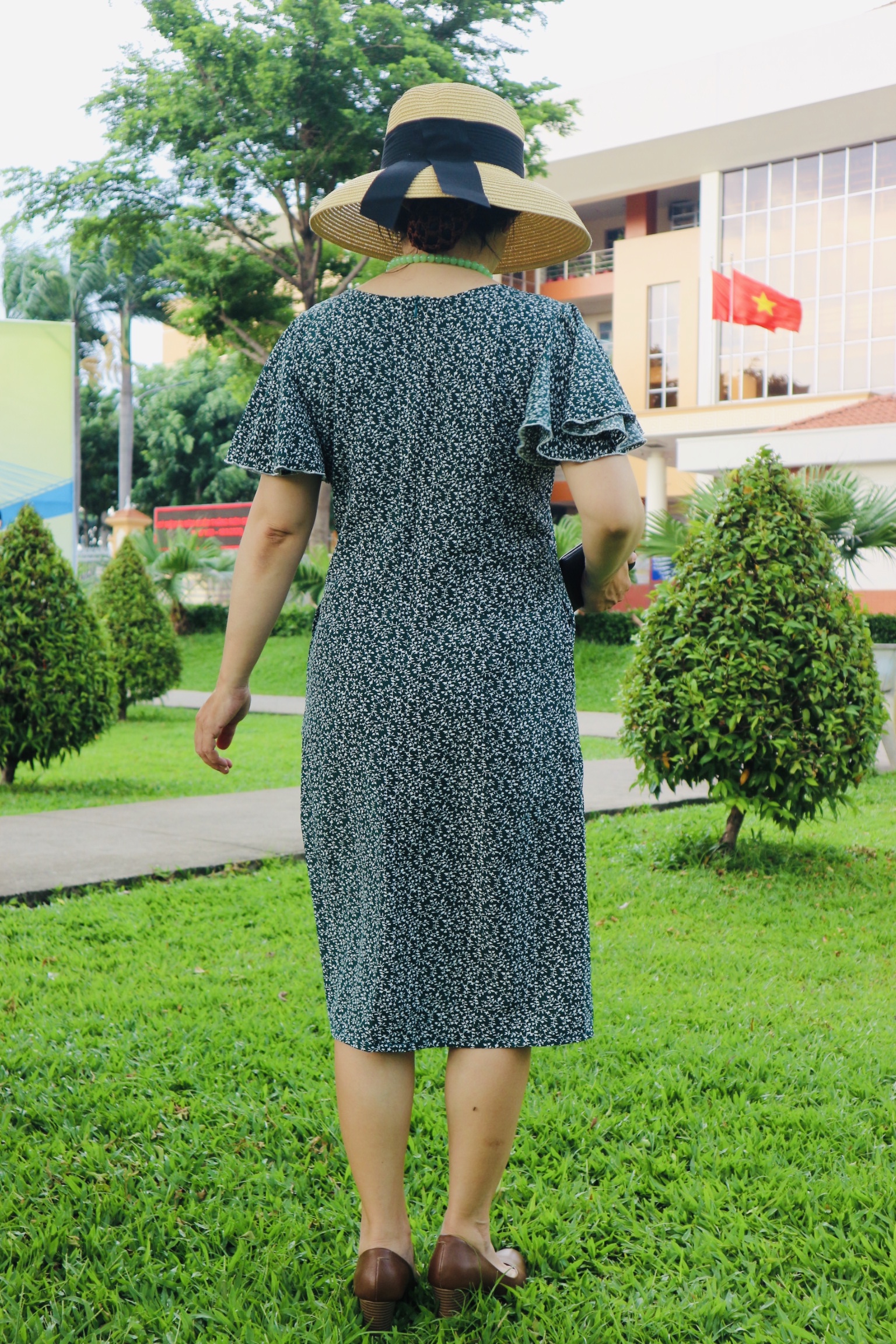 [HCM]Đầm suông tay cánh tiên (có size lớn)