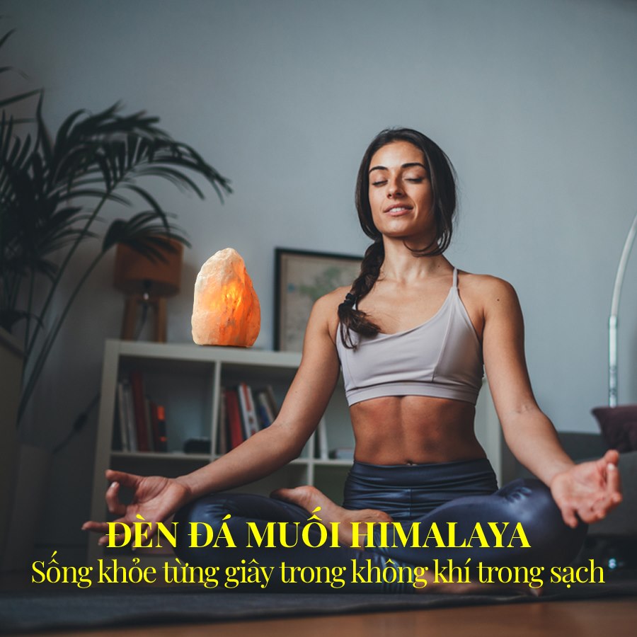Đèn Đá Muối Xông Tinh Dầu Love Stone