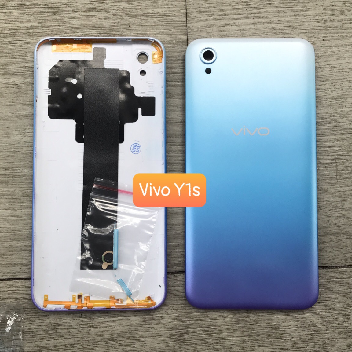 Lưng vỏ vivo Y91c / Y1s - gồm lưng vỏ,phím và kính camera