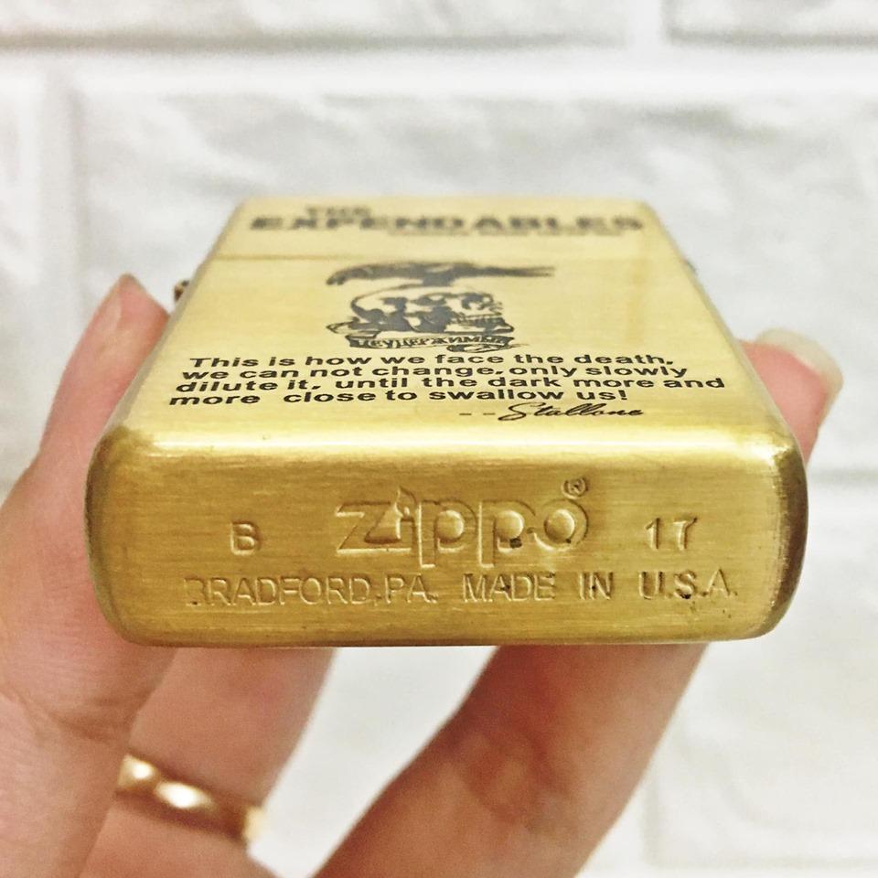 [HCM]Hột quẹt zippo mỹ USA tem đỏ