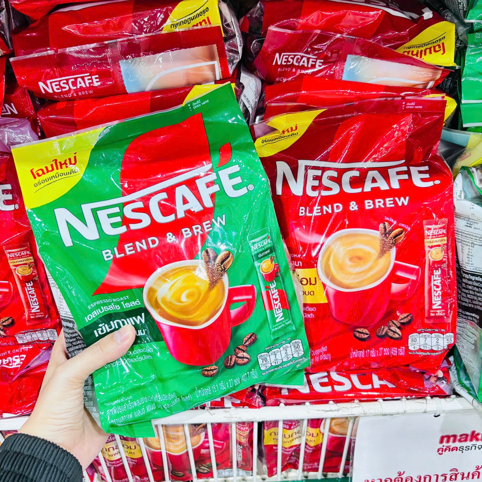 Nescafe Thái Lan Cà Phê Sữa Hoà Tan Bịch 27 gói