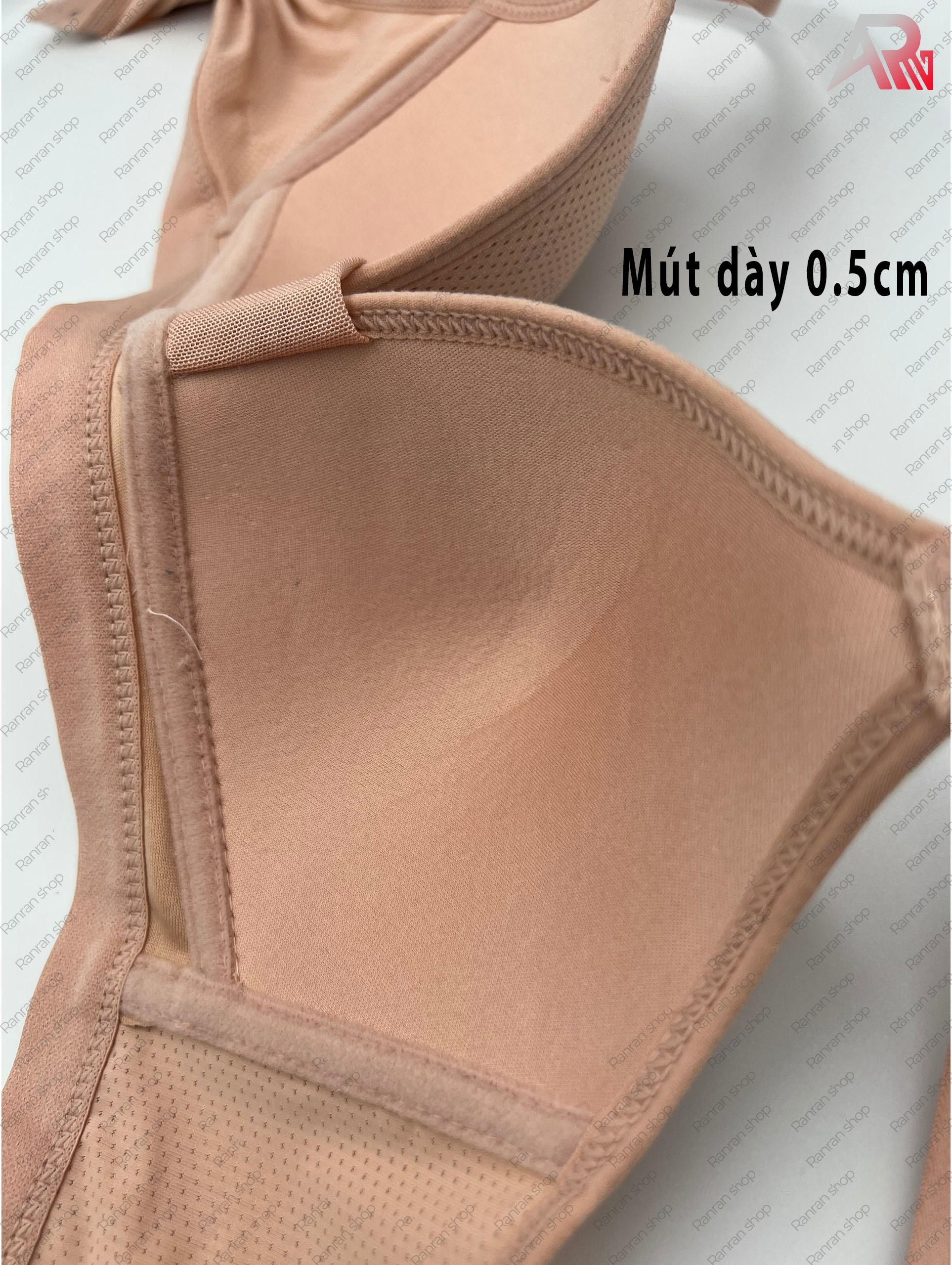 Áo Lót Không Gọng Mút Mỏng 1cm Cao Cấp RANRRAN