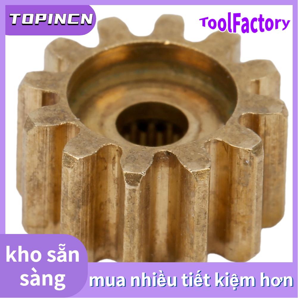4305‑0025‑0012 Servo Gear 12 Tooth Brass Gear 25 Tooth Spline MOD 0.8 Gear Replacement Servo Parts