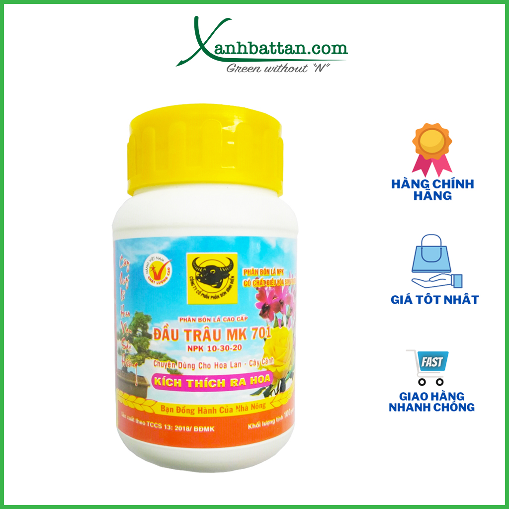 Phân Bón Đầu Trâu Kích Ra Hoa Và Bật Mầm 701