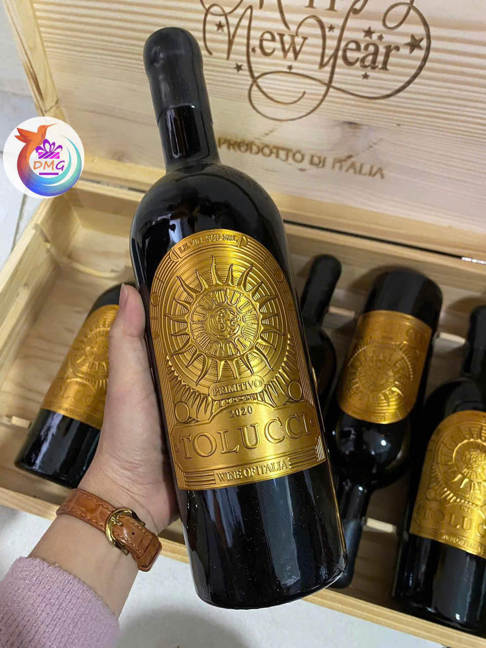 [NHẬP KHẨU] VANG ĐỎ (Ý) TOLUCCI - 750ML (17%) - DMG WINE