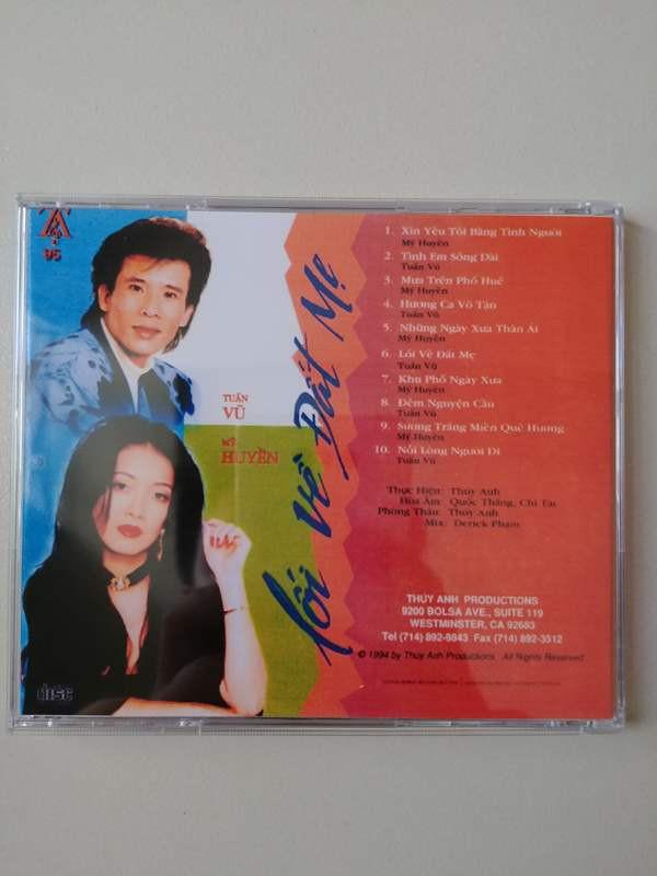 [HCM]Combo 4 CD Tuấn Vũ
