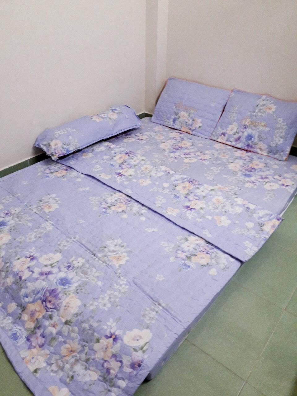 bộ chăn drap 5 món - drap giường