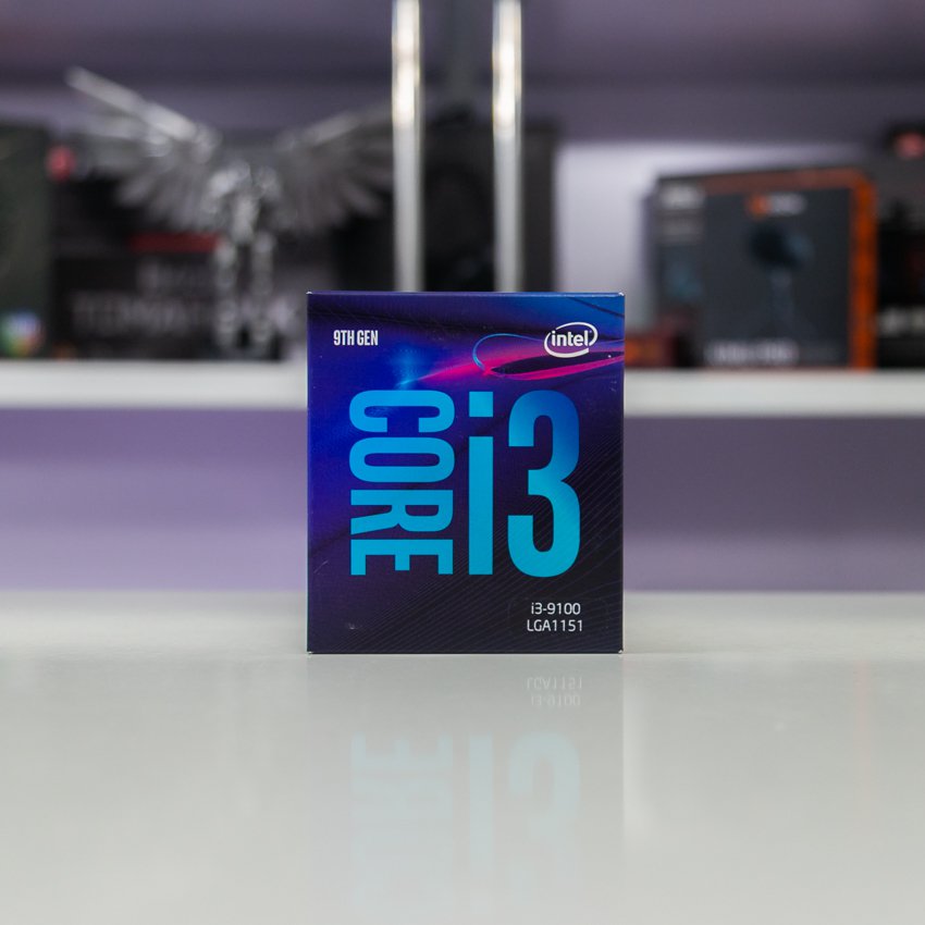 CPU Intel Core i3-9100F (3.6Ghz, 4 nhân 4 luồng, 6MB Cache, 65W) - Socket Intel LGA 1151-v2