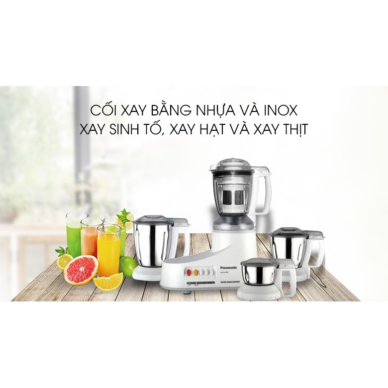[FREESHIP MAX] [HCM]MÁY XAY ĐA NĂNG PANASONIC MXAC400WRA