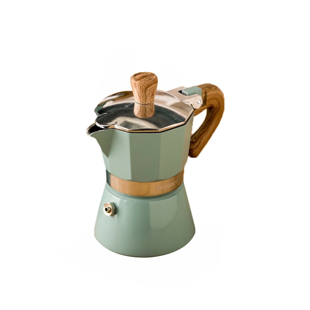 Nhôm ý moka máy pha cà phê espresso cà phê đầu bếp chậu cup 150ml 300ml
