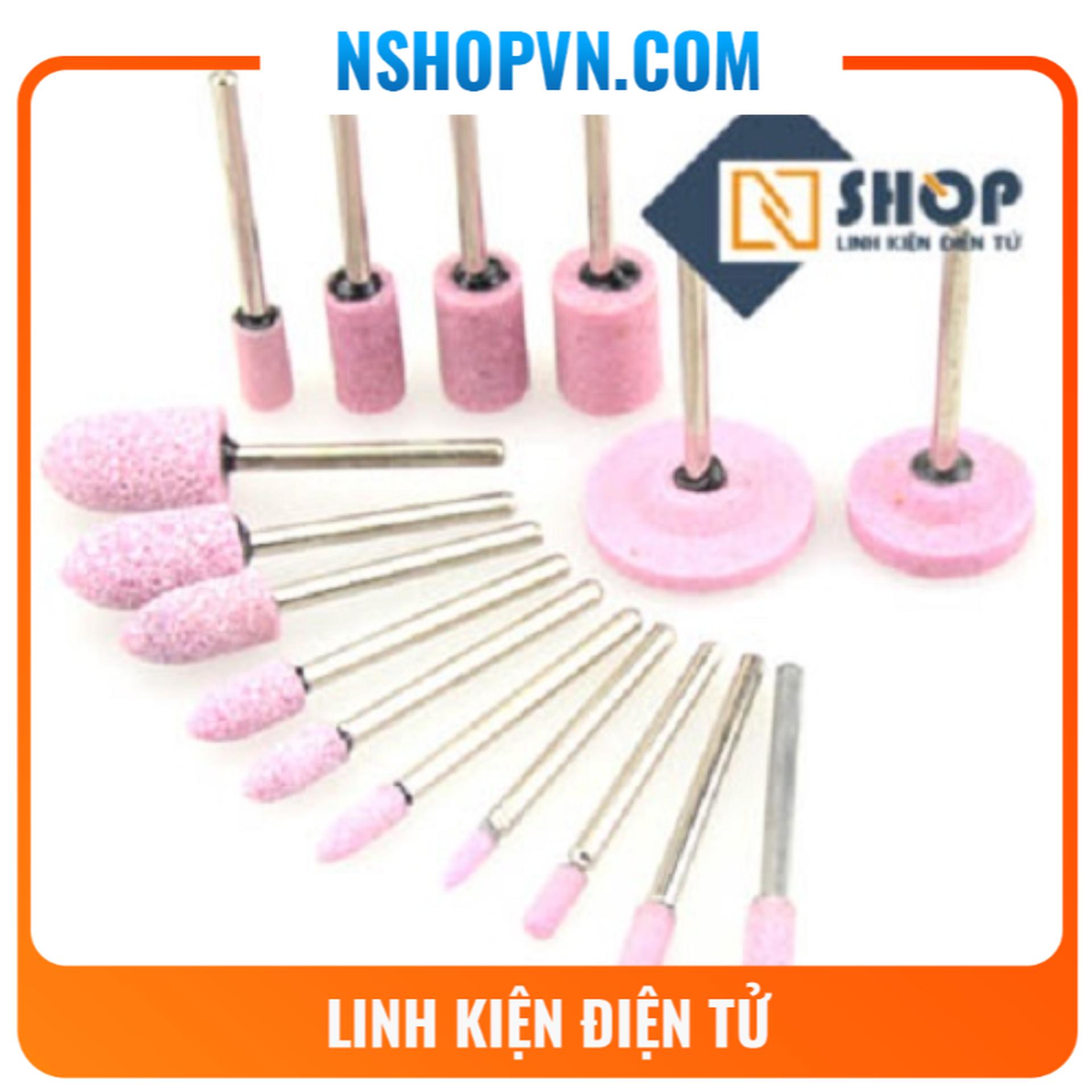 Combo 2 sp đá mài trụ φ8