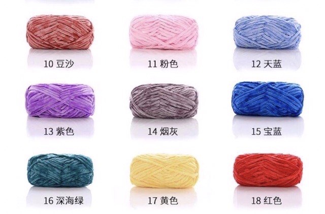 Len nhung Chenille