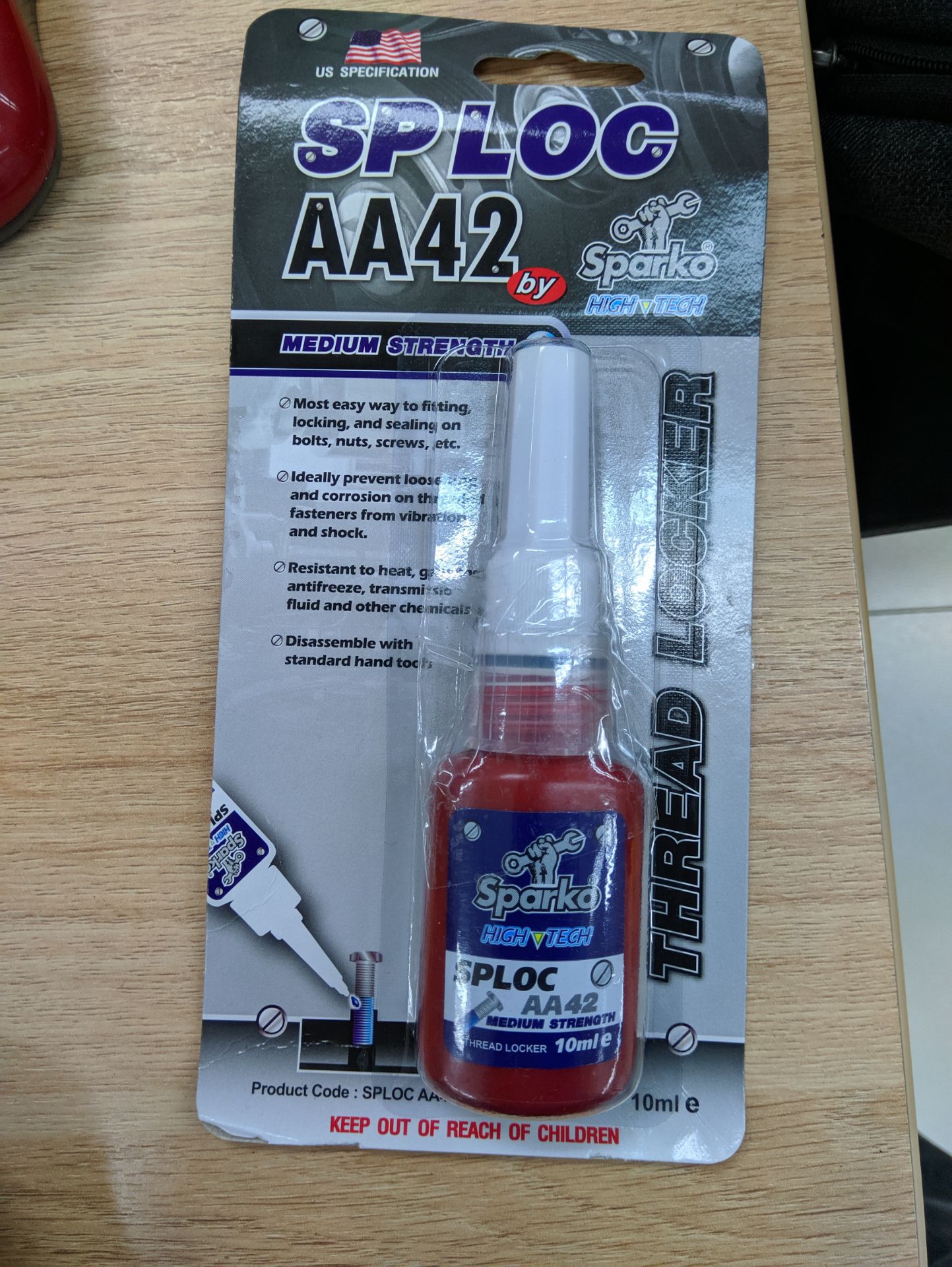 [HCM]Keo khóa ren Sparko SPLOC AA42 10ml