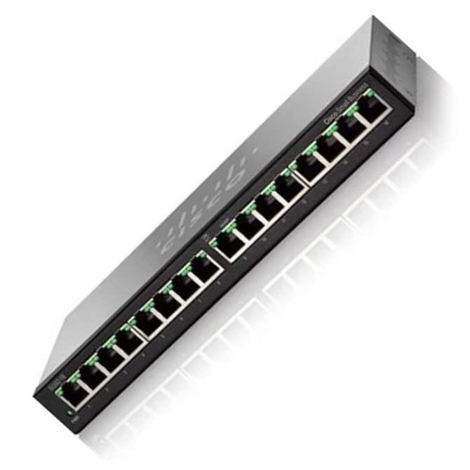 [Trả góp 0%]Cisco SG95-16 16-Port Gigabit Desktop Switch