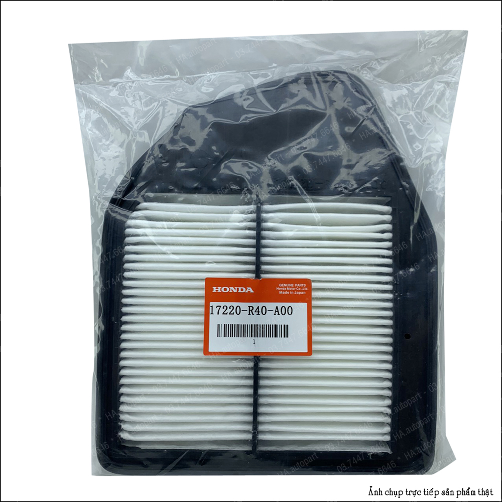 Lọc gió động cơ Accord động cơ 2.4L đời 2008-2012. (HDA)
