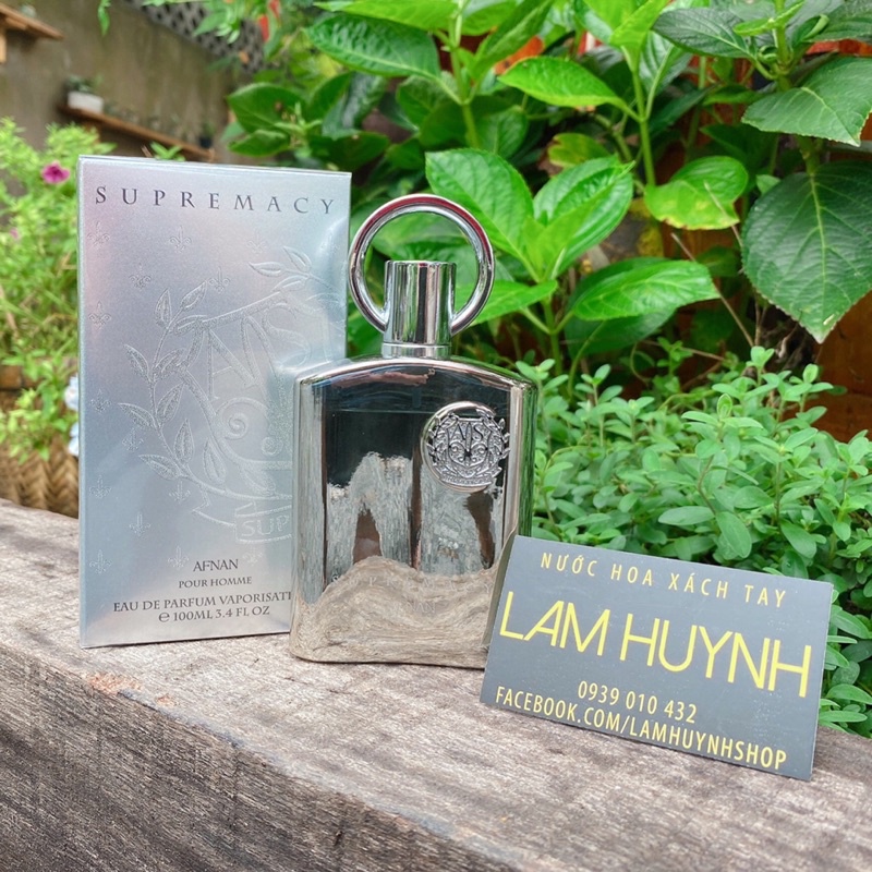 MẪU THỬ Nước Hoa SUPREMACY SILVER AFNAN 5ml - 10ml