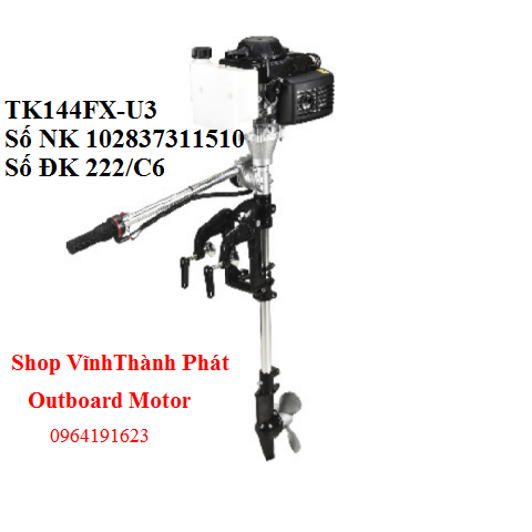 [HCM]Động cơ gắn ngoài TKC 144FX-U3