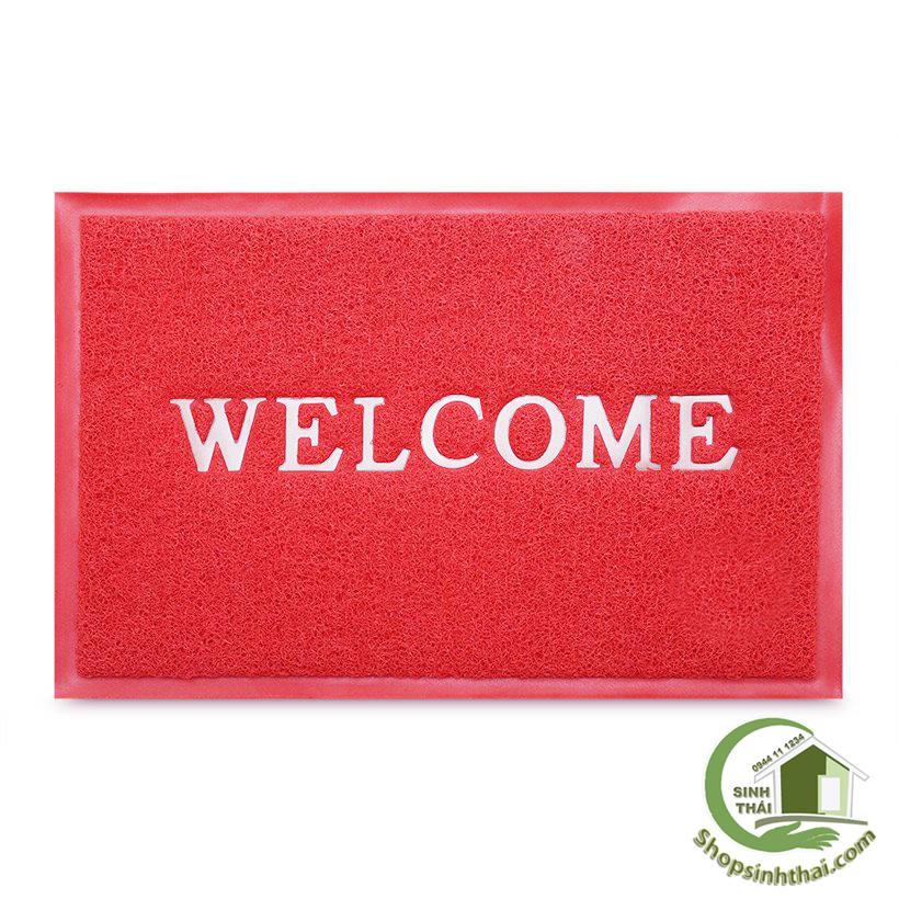 [HCM]Thảm Lau Chùi Chân Welcome 50x70cm
