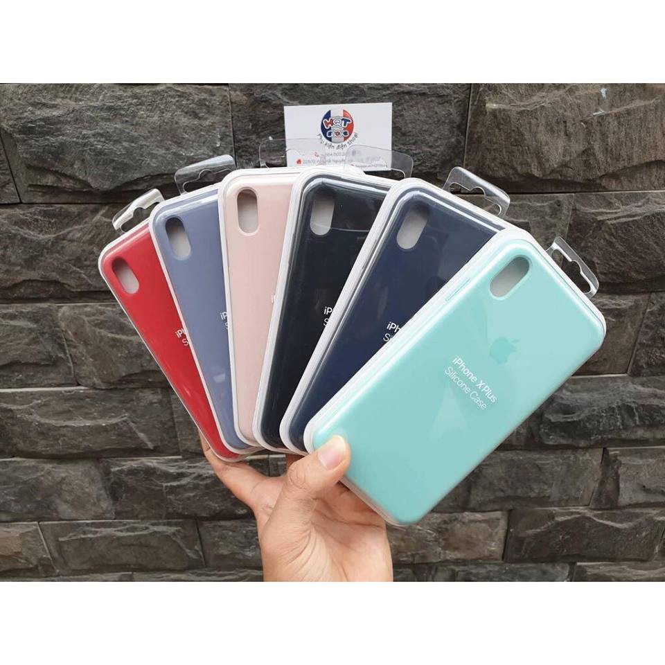 Ốp lưng iPhone XS Max - Silicone Case chống bám bẩn